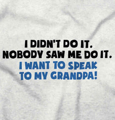 I Didn't Do It Toddler Baseball-Direct To Garment Print-Brisco Baby