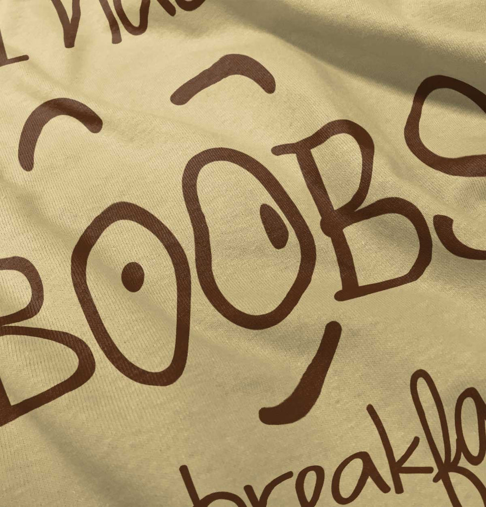 I Had Boobs Romper Bodysuit-Direct To Garment Print-Brisco Baby