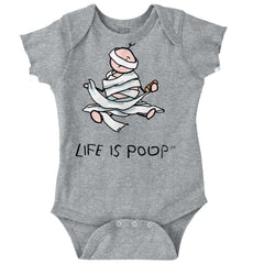 Baby Toilet Paper Romper-Direct To Garment Print-Brisco Baby