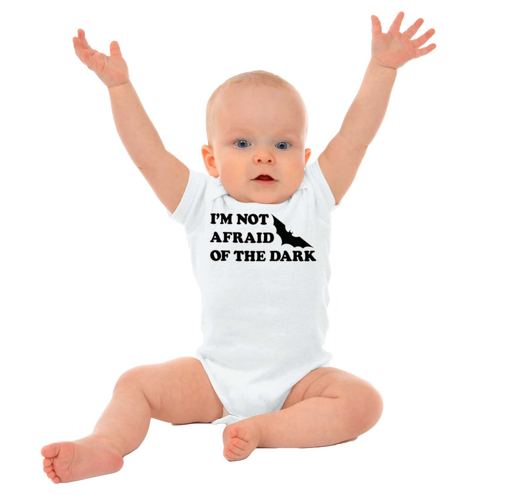 Afraid of Dark Romper Bodysuit-Misc-Brisco Baby