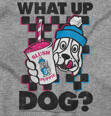 What Up Dog Toddler Football Jersey Tee-Direct To Garment Print-Brisco Baby