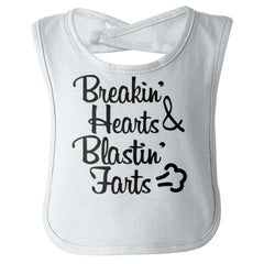 Blastin Farts Infant Baby Bib-Direct To Garment Print-Brisco Baby