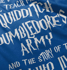 Quidditch Dumbledore Infant Toddler T Shirt-Direct To Garment Print-Brisco Baby