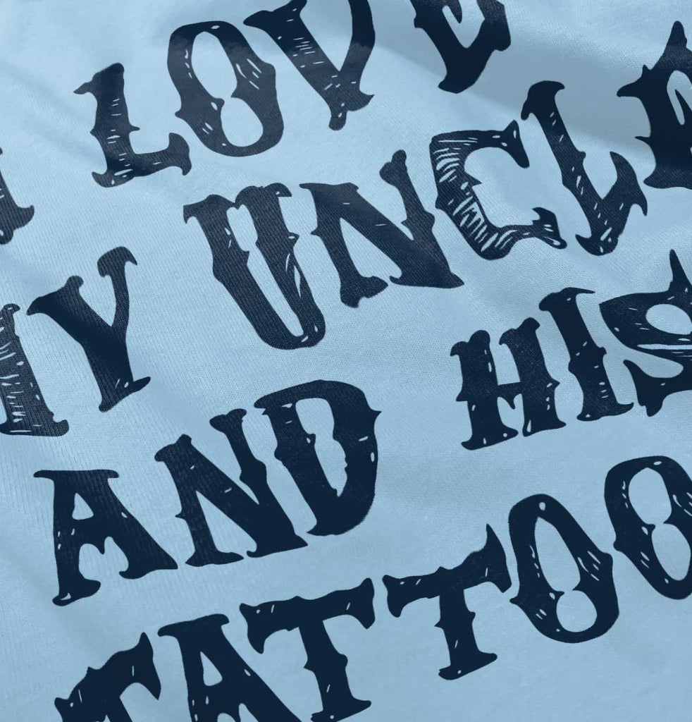 Uncle's Tattoos Romper Bodysuit-Direct To Garment Print-Brisco Baby