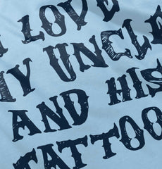 Uncle's Tattoos Romper Bodysuit-Direct To Garment Print-Brisco Baby