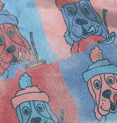 Graphic Slush Trimmed Colored Velcro Bib-Direct To Garment Print-Brisco Baby