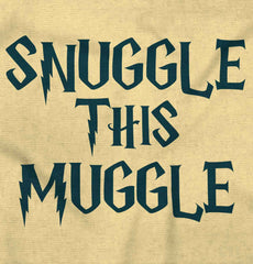 Snuggle This Muggle Romper Bodysuit-Direct To Garment Print-Brisco Baby