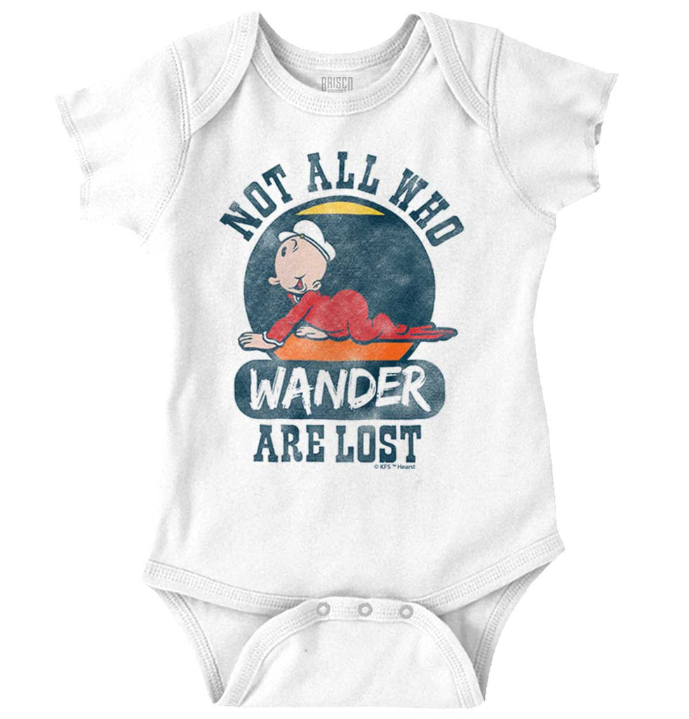 Sweet Pea Wander Romper Bodysuit-Direct To Garment Print-Brisco Baby