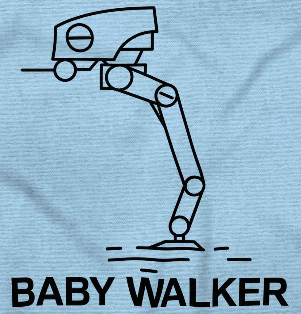 Daddy Walker Romper Bodysuit-Direct To Garment Print-Brisco Baby