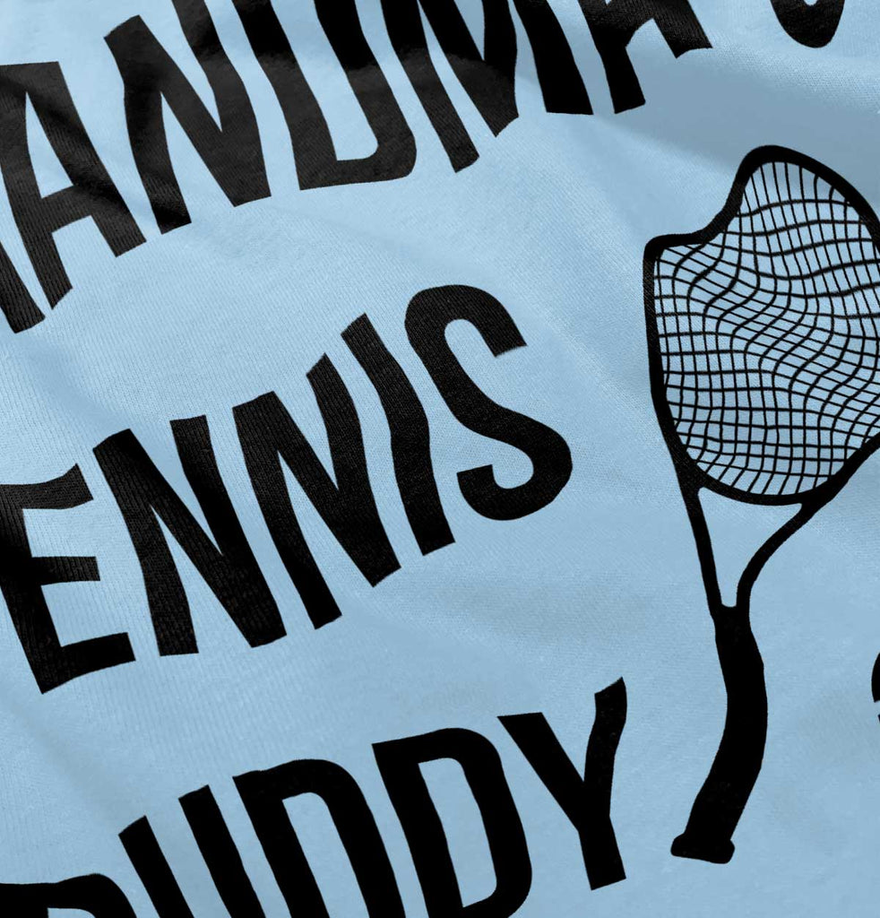 Grandma's Tennis Buddy Romper Bodysuit-Direct To Garment Print-Brisco Baby