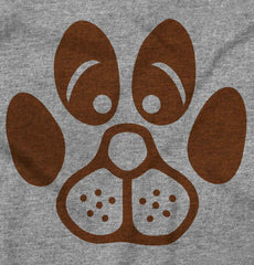 Paw Print Puppy Romper Bodysuit-Direct To Garment Print-Brisco Baby