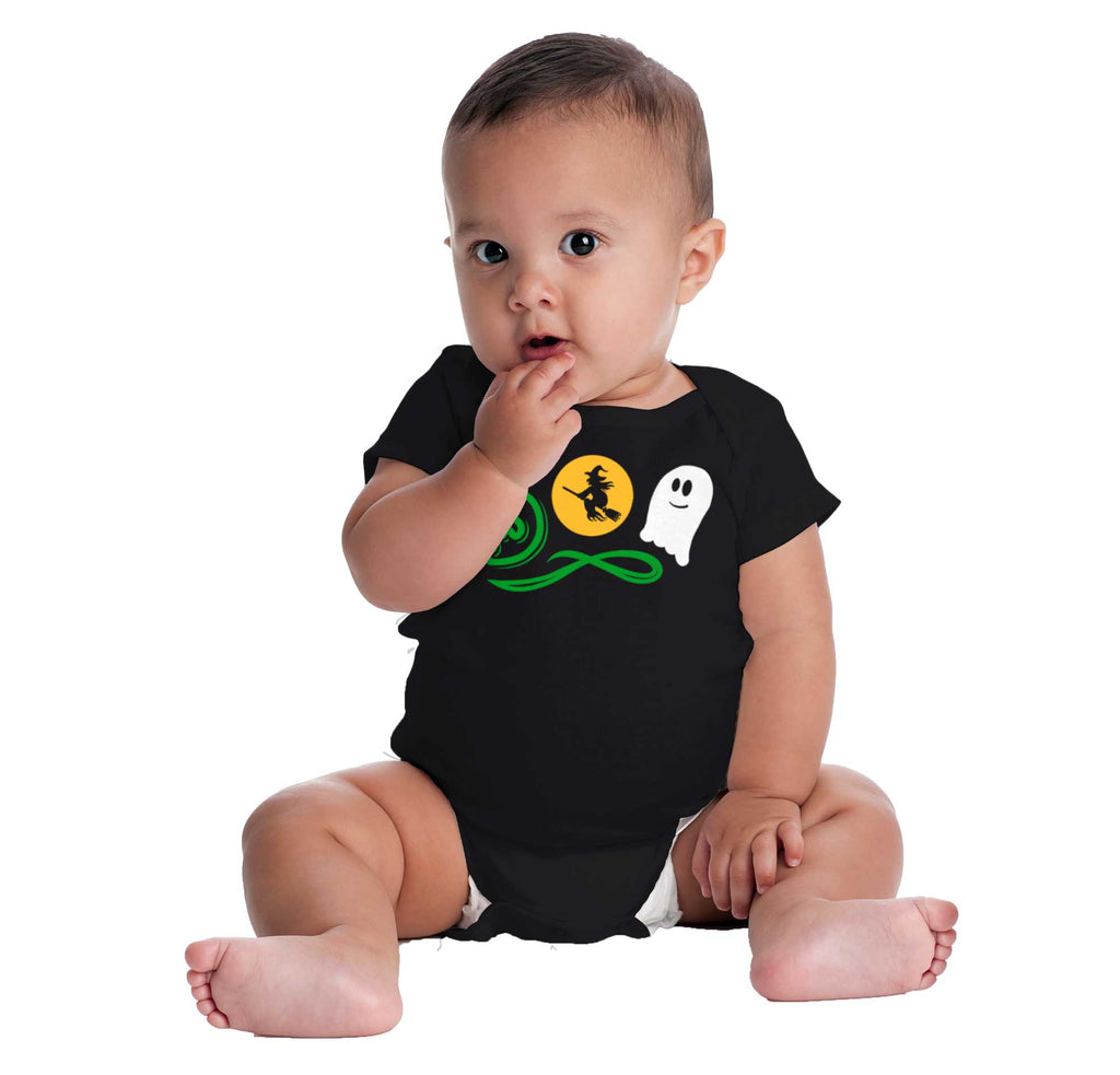 Boo Romper Bodysuit-Direct To Garment Print-Brisco Baby