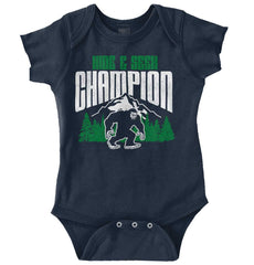 Beast Big Foot Romper Bodysuit-Direct To Garment Print-Brisco Baby