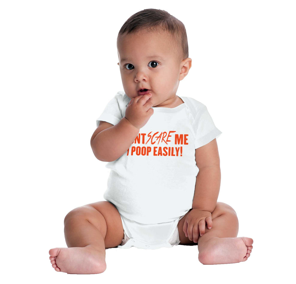 Don't Scare me Romper Bodysuit-Direct To Garment Print-Brisco Baby