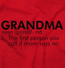 Grandma Defined Infant Toddler T Shirt-Direct To Garment Print-Brisco Baby
