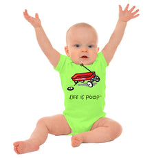 Broken Wagon Romper-Direct To Garment Print-Brisco Baby