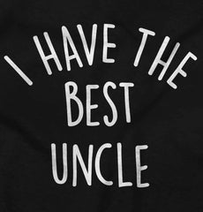 Best Uncle Infant Toddler T Shirt-Direct To Garment Print-Brisco Baby