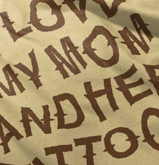 Mom's Tattoos Romper Bodysuit-Direct To Garment Print-Brisco Baby