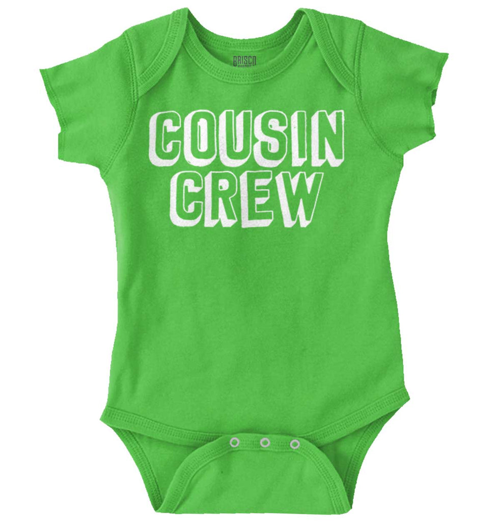Cousin Crew Romper Bodysuit-Direct To Garment Print-Brisco Baby