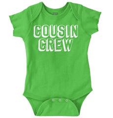 Cousin Crew Romper Bodysuit-Direct To Garment Print-Brisco Baby