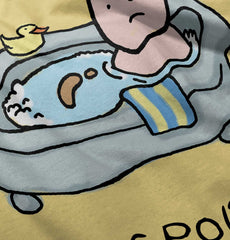 Poop in Bath Infant Toddler T Shirt-Direct To Garment Print-Brisco Baby