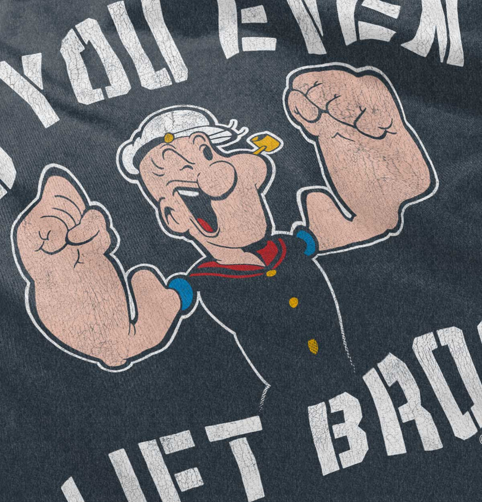 Do You Even Lift Toddler Football Jersey Tee-Direct To Garment Print-Brisco Baby