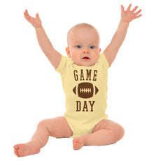 Game Day Romper Bodysuit-Direct To Garment Print-Brisco Baby