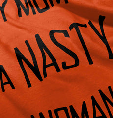 Nasty Woman Romper Bodysuit-Direct To Garment Print-Brisco Baby