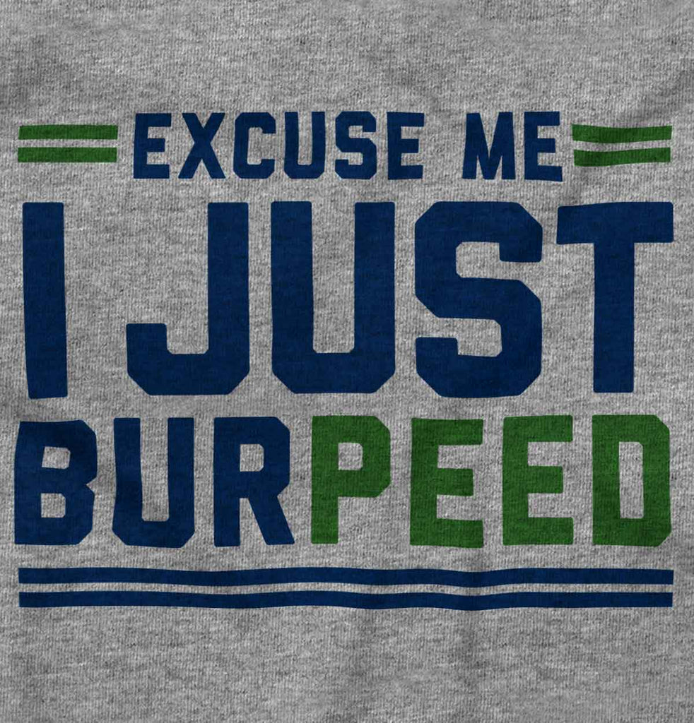 Just Burpeed Romper Bodysuit-Direct To Garment Print-Brisco Baby