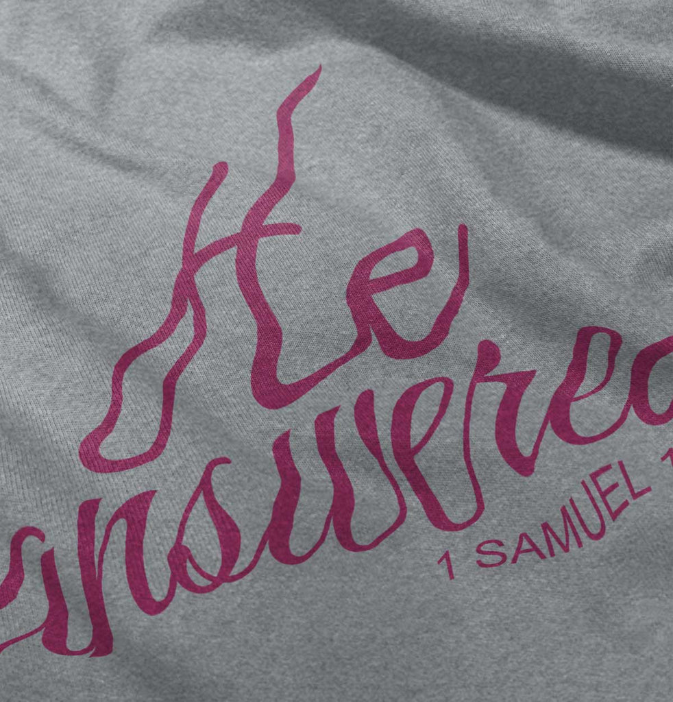 He Answered Toddler Baseball-Direct To Garment Print-Brisco Baby