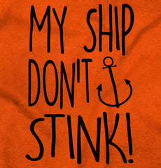 Ship Don't Stink Romper Bodysuit-Direct To Garment Print-Brisco Baby
