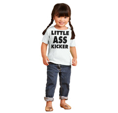 Ass Kicker Infant Toddler T Shirt-Direct To Garment Print-Brisco Baby