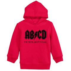 AB CD Toddler Pullover Hoodie-Direct To Garment Print-Brisco Baby