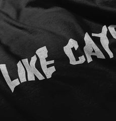 I Like Cats Romper Bodysuit-Direct To Garment Print-Brisco Baby