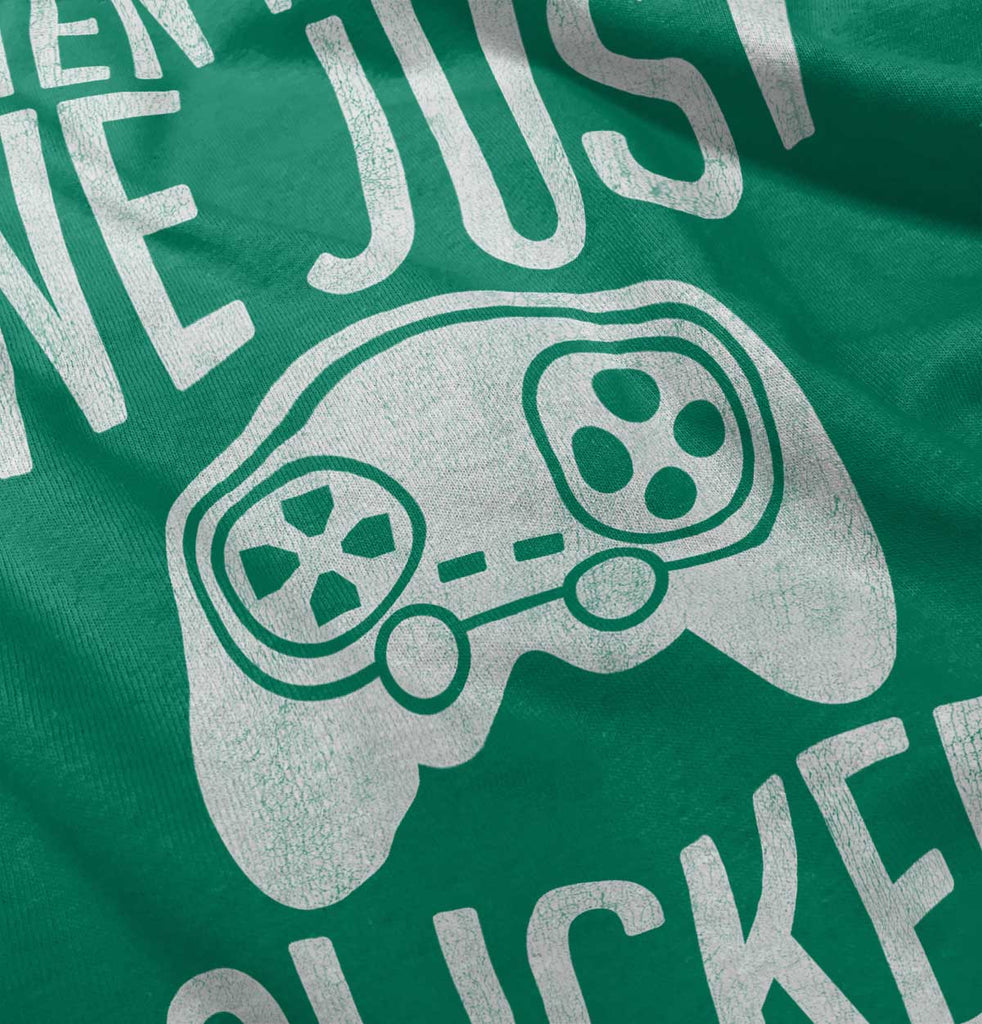 We Just Clicked Video Game Nerd Toddler Pullover Hoodie-Direct To Garment Print-Brisco Baby