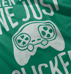 We Just Clicked Video Game Nerd Toddler Pullover Hoodie-Direct To Garment Print-Brisco Baby