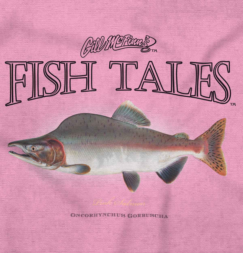 Pink Salmon Infant Toddler T Shirt-Direct To Garment Print-Brisco Baby