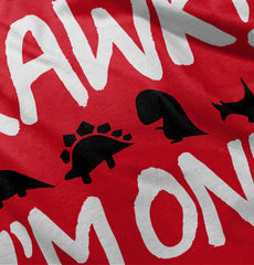 Rawr I'm One Infant Toddler T Shirt-Direct To Garment Print-Brisco Baby