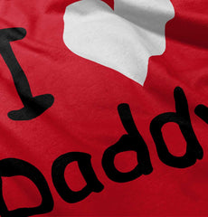 I Heart Daddy Baby Polka Dot Skirt Dress-Direct To Garment Print-Brisco Baby