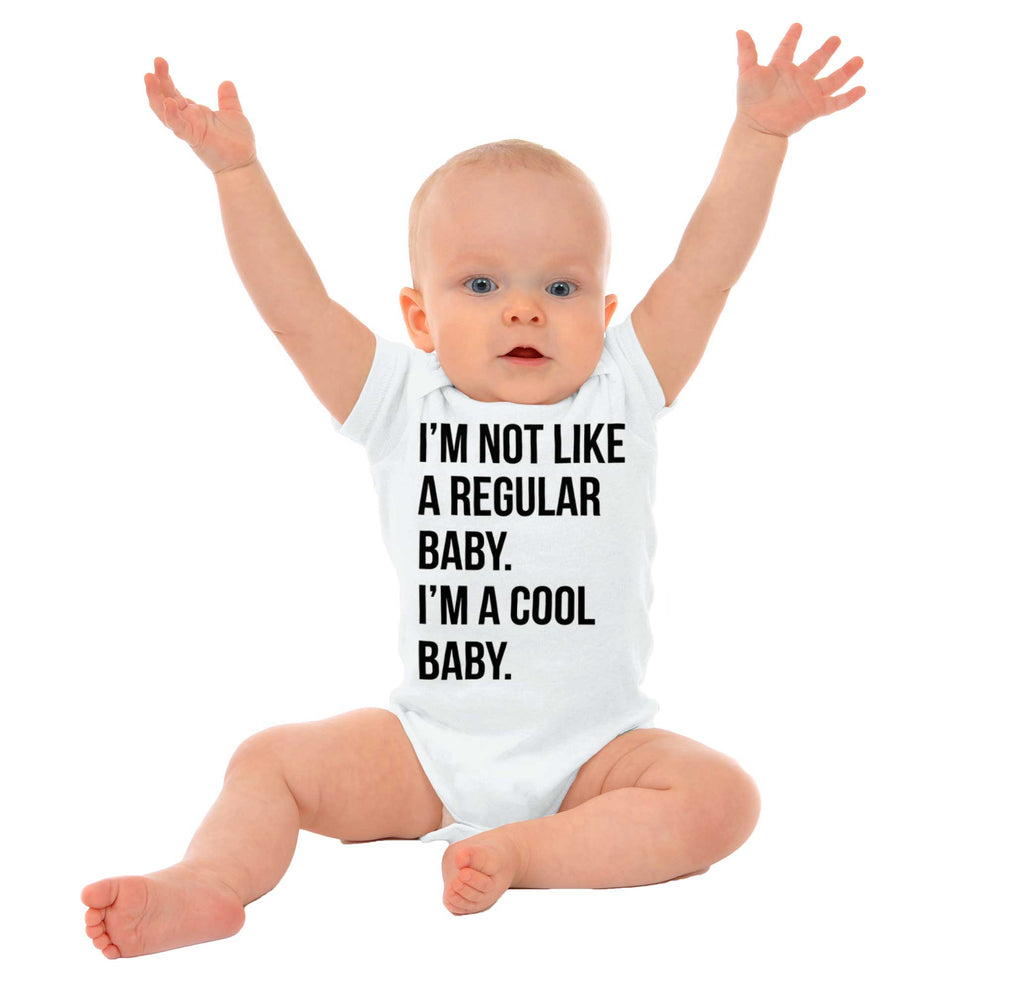 Cool Baby Romper Bodysuit-Direct To Garment Print-Brisco Baby