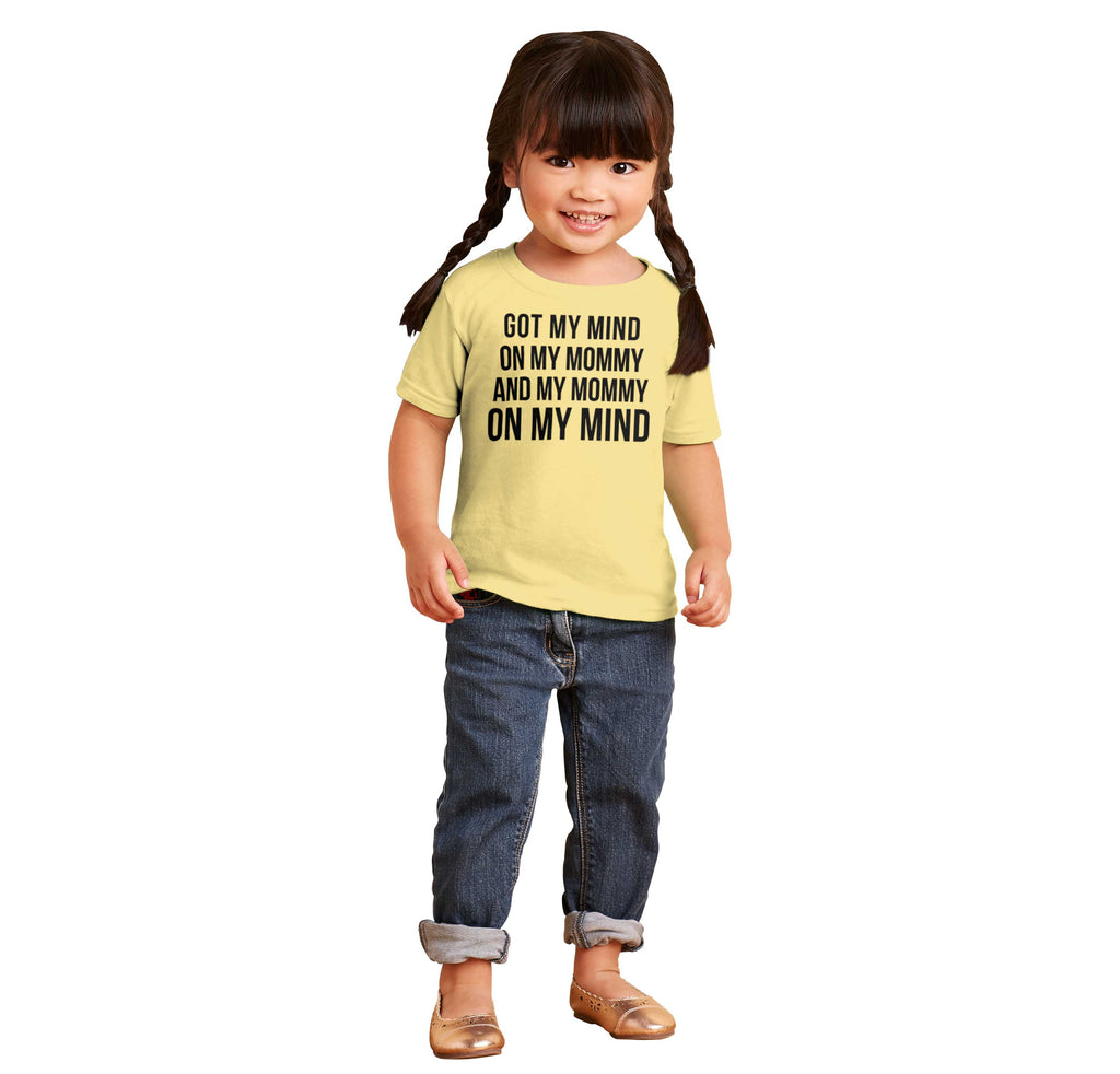Mind On Mommy Infant Toddler T Shirt-Direct To Garment Print-Brisco Baby
