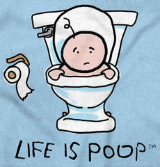 Baby Toilet Infant Toddler T Shirt-Direct To Garment Print-Brisco Baby