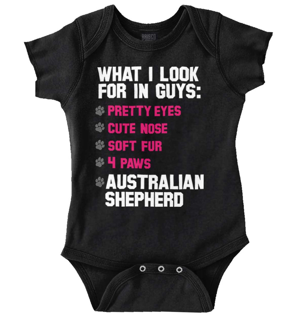Aus Shepherd List Romper Bodysuit-Direct To Garment Print-Brisco Baby
