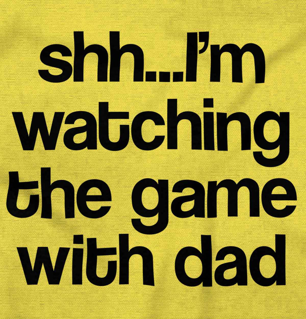 Watching the Game Romper Bodysuit-Direct To Garment Print-Brisco Baby