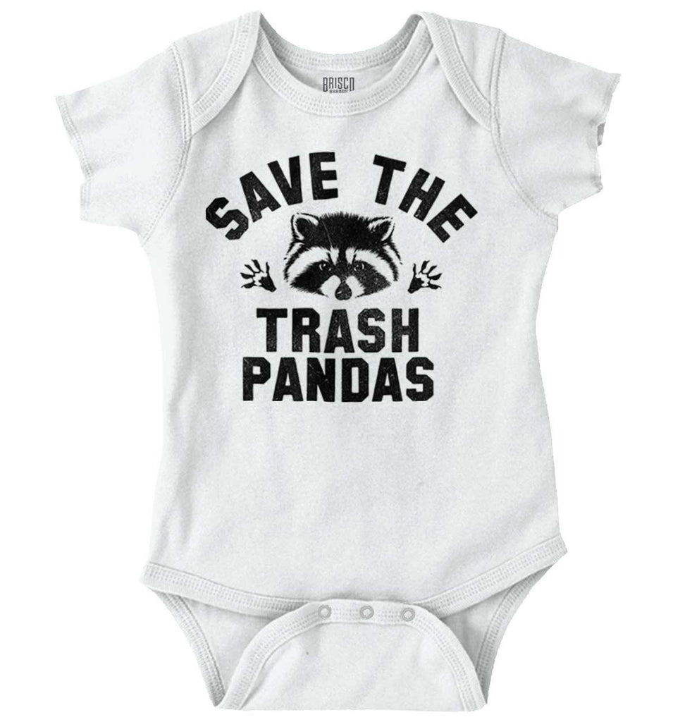 Trash Panda Romper Bodysuit-Direct To Garment Print-Brisco Baby