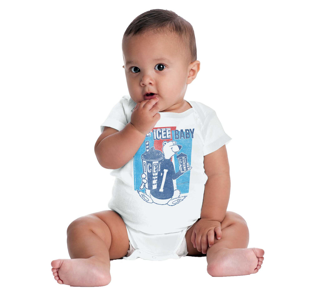 Polar Icee Baby Romper Bodysuit-Direct To Garment Print-Brisco Baby