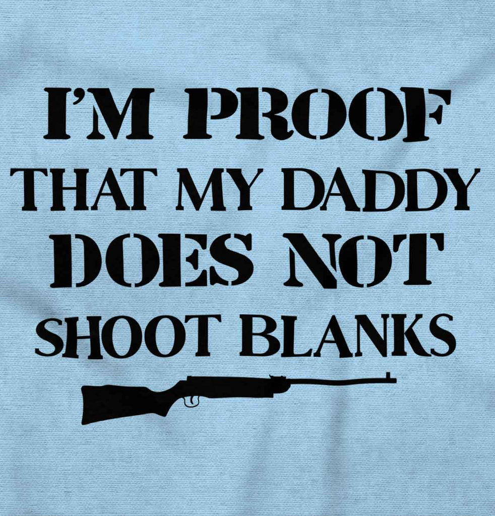 Shoot Blanks Infant Baby Bib-Direct To Garment Print-Brisco Baby