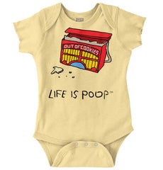 Out of Cookies Romper Bodysuit-Direct To Garment Print-Brisco Baby