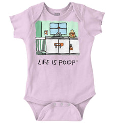 Safety Locks Romper Bodysuit-Direct To Garment Print-Brisco Baby