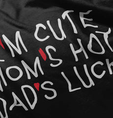 Dads Lucky Romper Bodysuit-Direct To Garment Print-Brisco Baby